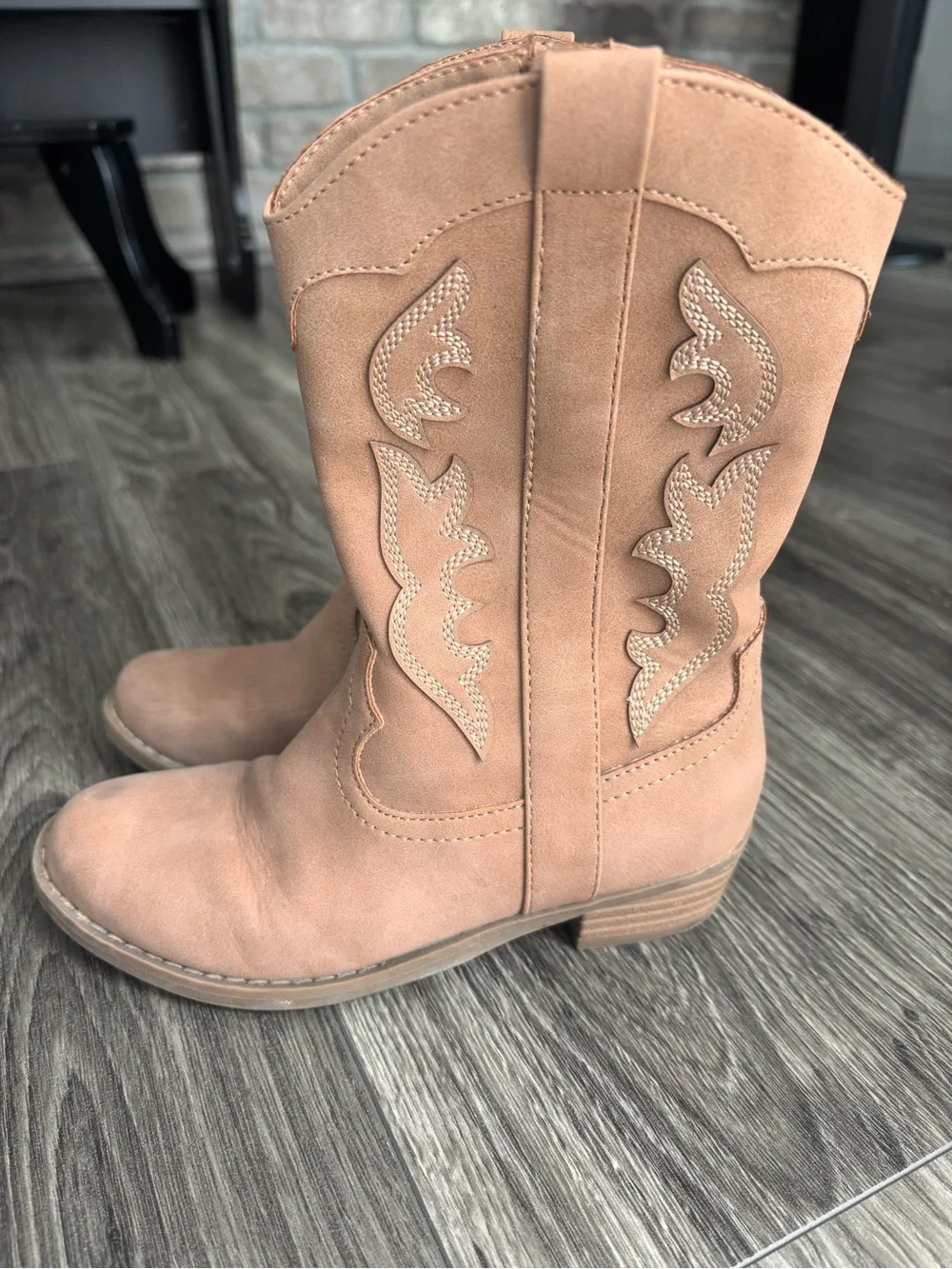 Dolce Vita Kids Tan Western Boots